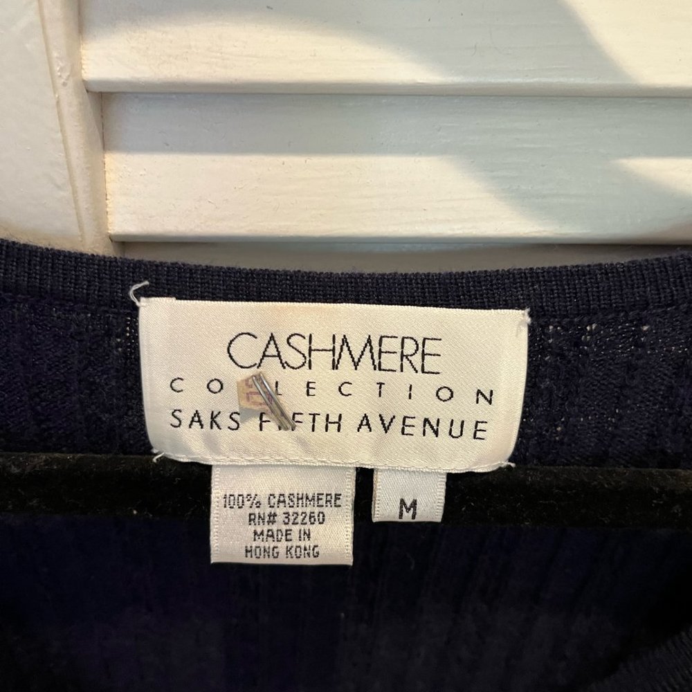 Cashmere Sweater Set - Cardigan and Shell - Picture 6 of 6